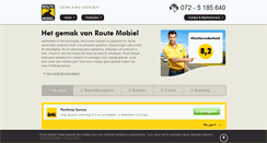 Desktop Screenshot of aanmelden.routemobiel.nl