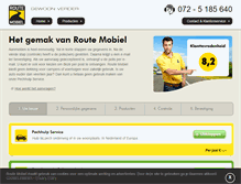 Tablet Screenshot of aanmelden.routemobiel.nl